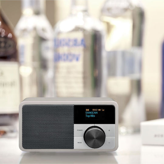 Sangean DDR-7 DAB+ cu Bluetooth Argintiu