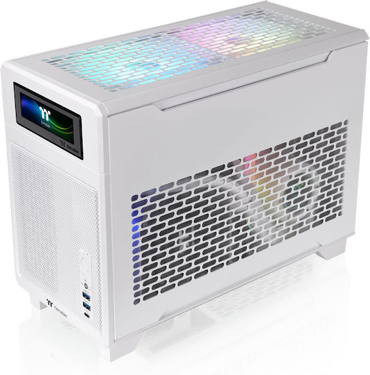 TR100 Mini Tower Computer Case White