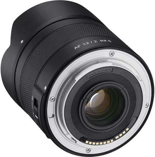 Samyang Crop Camera Lens Wide Angle for Canon RF Mount Black
