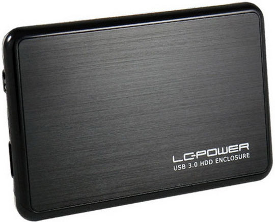 LC-Power Case for Hard Drive 2.5" SATA III with Connection USB 3.0