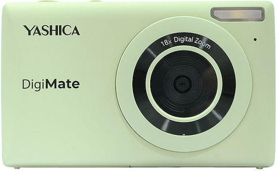 Yashica DigiMate Compact Φωτογραφική Μηχανή 8MP Πράσινη