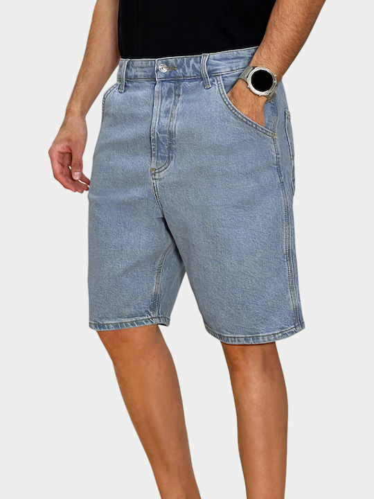 Ανδρική Βερμούδα Τζιν Jeans Blue
