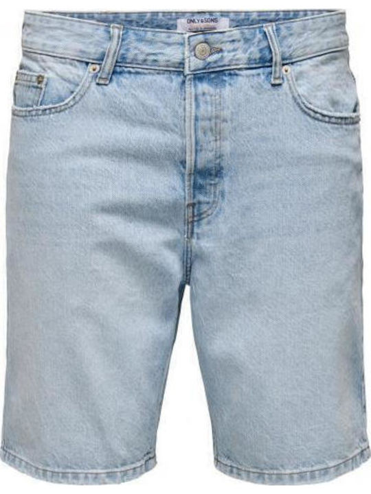 Мъжка Бермуда Light Blue Denim