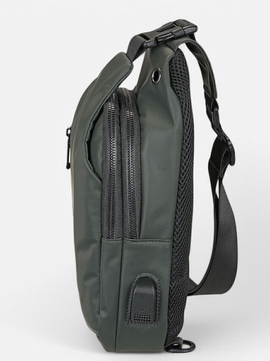 Herrentasche Sling Khaki