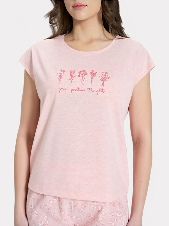 Pijadore Summer Women's Pyjama Set Pink