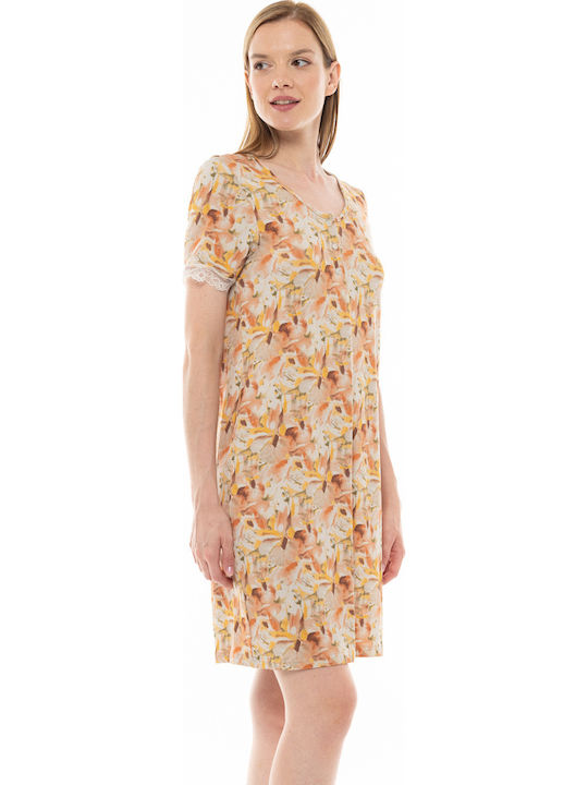 Pink Label Summer Women's Nightdress Pink