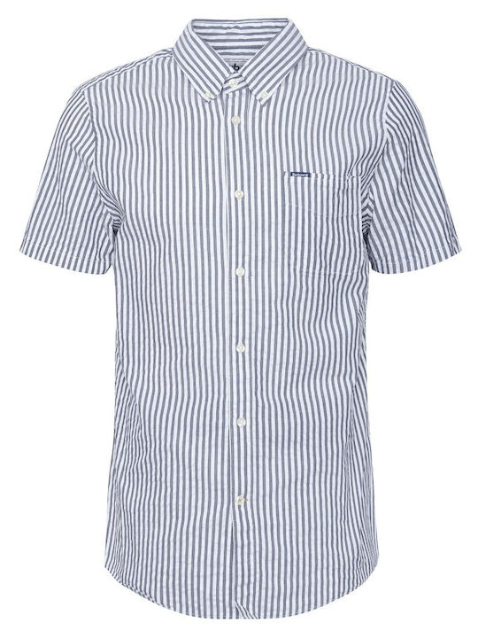 Kurzärmlig Hemd Blue