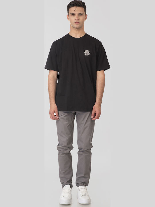 Hose Chino Elastisch Gray