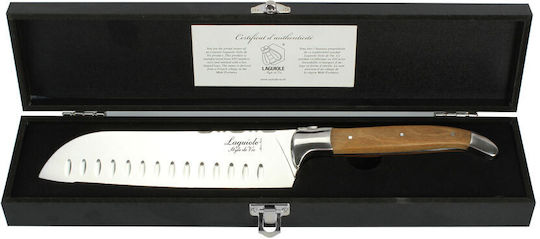 Laguiole Cuit Luxury Line Santoku Messer aus Rostfreiem Stahl