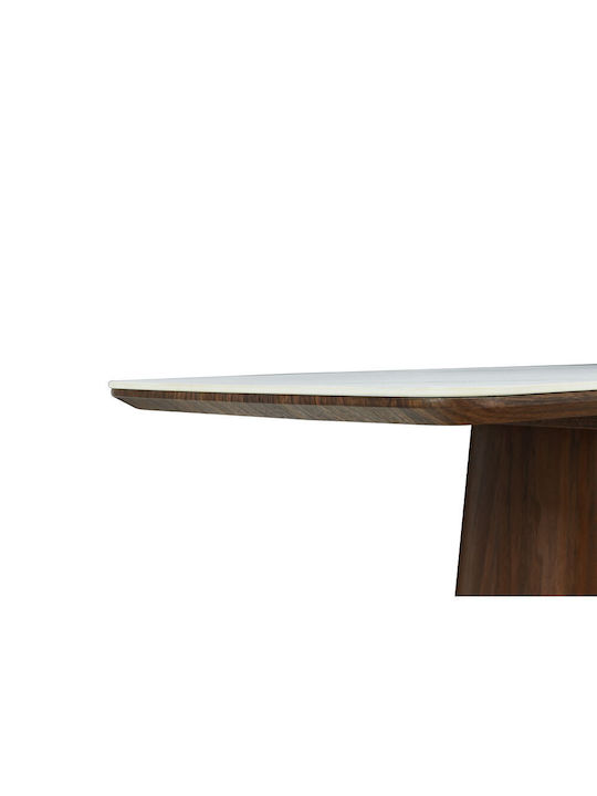 Totem Konsole Walnut White L120xB50xH76cm