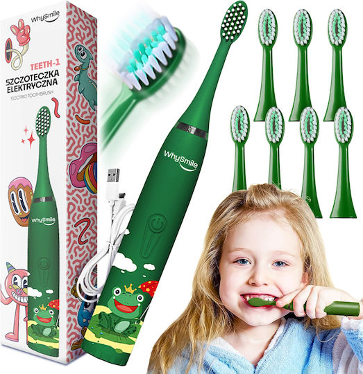 Whysmile Sonic Elektrische Zahnbürste Grün