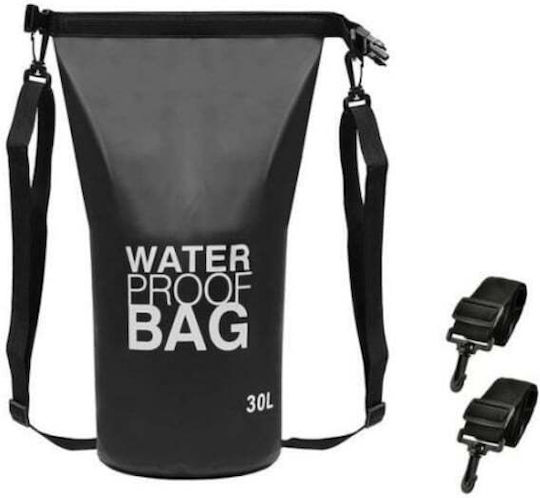 Waterproof Backpack Bag 30L Black