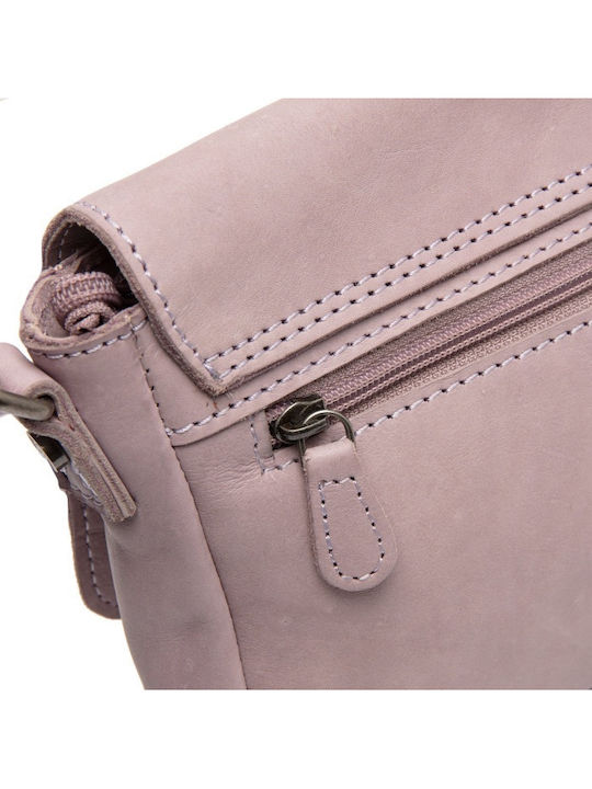 Leather Women's Bag Shoulder Lilac
