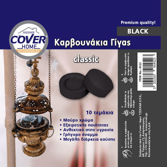Cover Gigas Kohlen 3cm 10 Stück