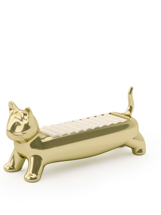 Θήκη Δαχτυλίδια Ali Cat Χρυσό Umbra