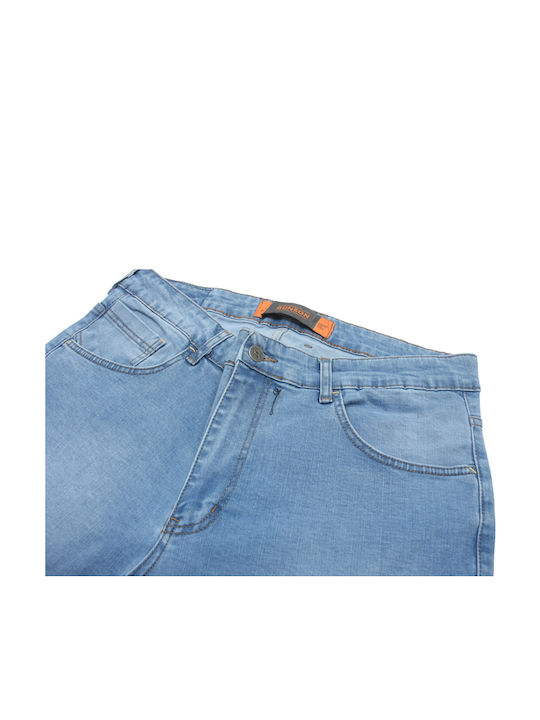Herren Jeanshose Elastisch Blau