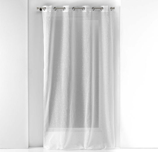 Douceur d'Intérieur με Τρουκς Λευκή 140x280εκ. Douceur d'Intérieur με Τρουκς Λευκή 140x280εκ.