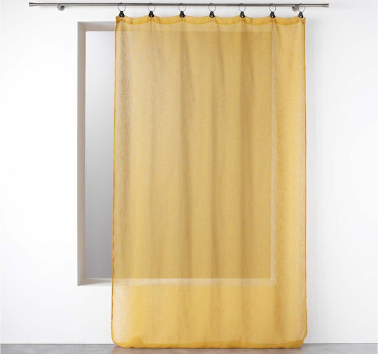 Douceur d'Intérieur με Τρουκς Κίτρινη 140x240εκ.
