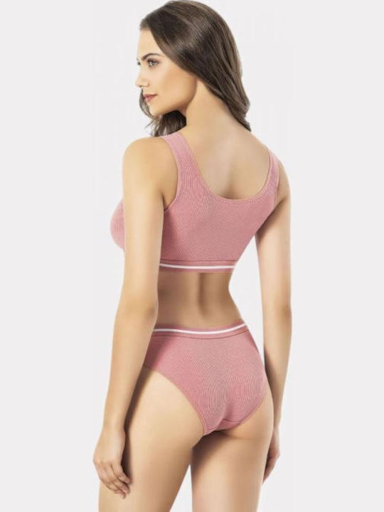 Damen Slip Pink