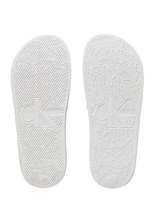 Women's Slides White