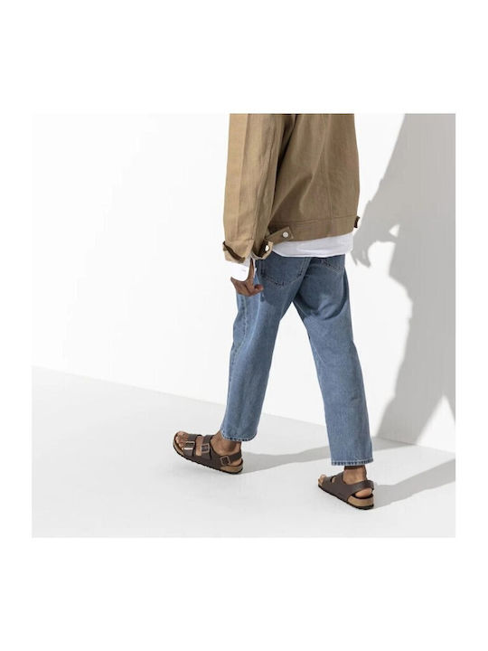 Milano Bs Men's Sandals Brown Regular Fit