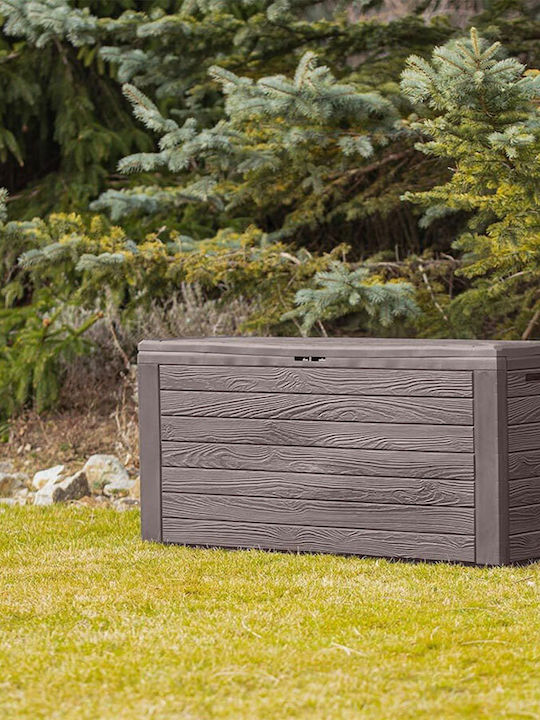 Iliadis Outdoor Storage Box Woodebox Brown L116xW44xH55cm