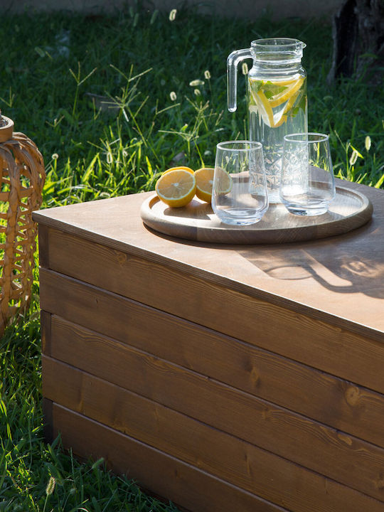 Woodware Μπαούλο Αποθήκευσης Εξωτερικού Χώρου 71.0304 Ξύλινο Μ100xΠ50xΥ40εκ.