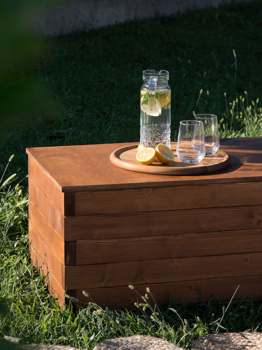 Woodware Μπαоуло Аутдор Сторидж Бокс Дърво Кафяв М110xП45xУ40бр