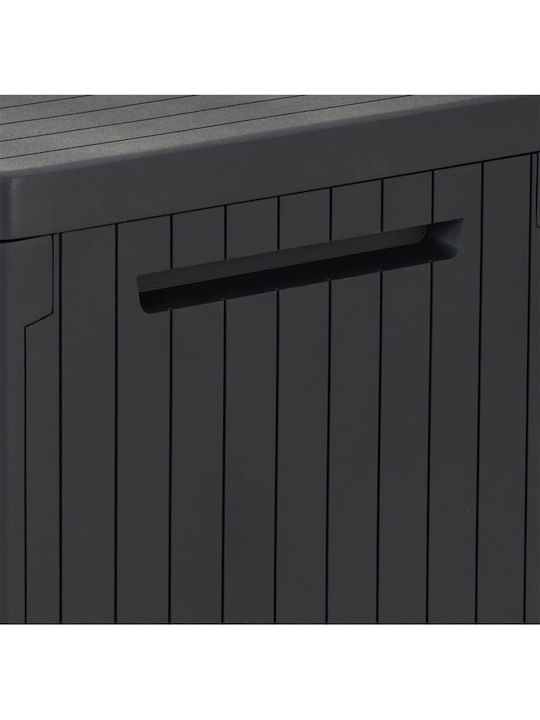 Keter Outdoor Storage Box City 113lt Gray L58xW45xH56cm