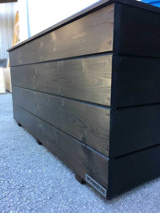 Woodware Außenlagerbox 71.0280 Hölzernes Wenge L110xB45xH55cm