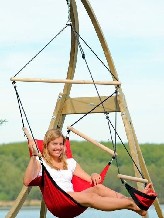 Amazonas Swinger Hängesessel Einzeln Stoff Red 50x105cm