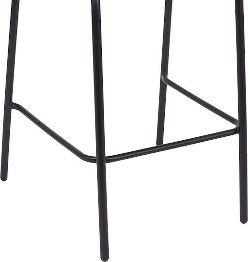 Stool for Bar Outdoor Sussie Black 58x58x111cm