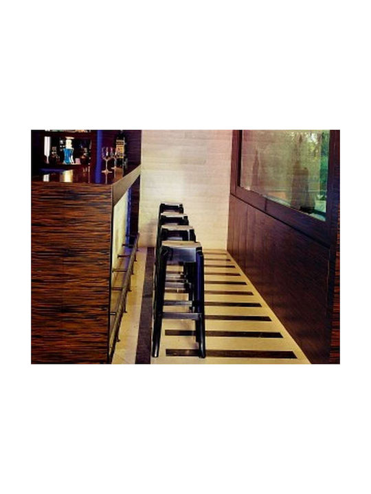 Stool for Bar Outdoor Fox 75 Black 36x36x75cm
