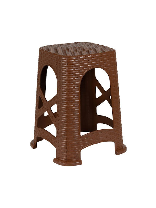 Σκαμπό Rattan Α 35.5x35.5x45cm