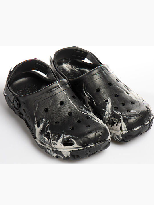 Body Action All Terrain Männliche Holzschuhe Schwarz