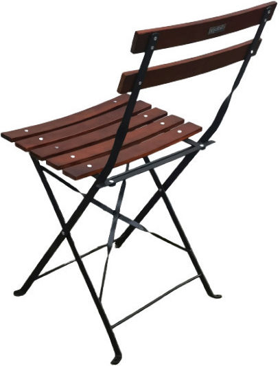 Градински Стол Traditional-c-wood Кафяв 2 Бройки 42x46x82см