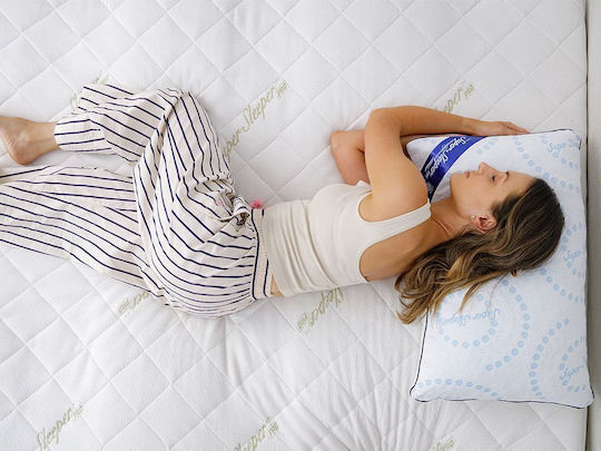 Super Sleeper Every Comfort Pillow Comfortable Adjustable Cooling Technology Pillow