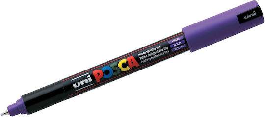 Uni-Ball Pc-1mr Extra Μαρκαδόρος Violet (pc1mrexfvl)