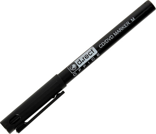D.rect CD/DVD Marker 1mm Black