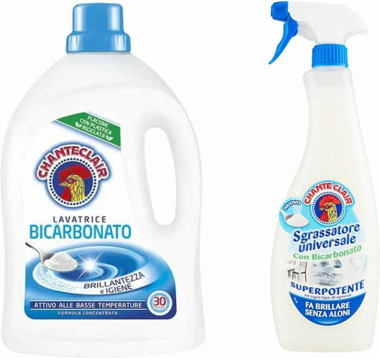 Chanteclair Cleaning Package Degreaser Bicarbonate + Chanteclair Laundry Detergent