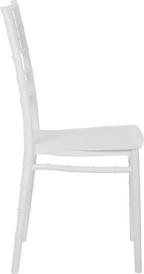 Καρέκλα Catering Πολυπροπυλενίου Tiffany Λευκή 40x46.5x88εκ.