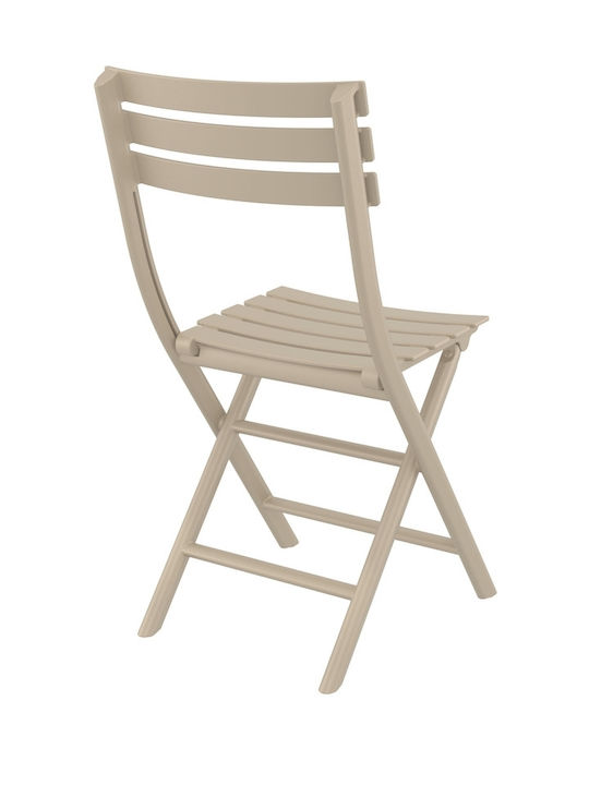 Outdoor Chair Polypropylene Helen Taupe