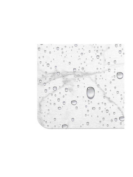 Douceur d'Intérieur Non-Slip Bath Mat Aqua Aqua 40x60cm