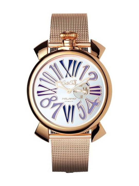 Gaga Milano Watch Battery with Metal Bracelet