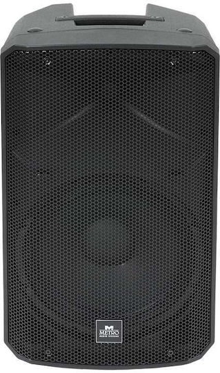 Metro ES208A Αυτοενισχυόμενο Ηχείο PA 60W με Woofer 8" 27x25x42.5εκ.