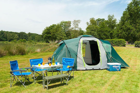 Coleman Spruce Falls 4 Winter Camping Tent Tunnel Green with Double Cloth for 4 People 480x230x205cm