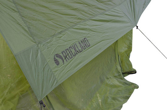 Rockland Rock Castle 1 Camping Tent Mountaineering Khaki with Double Cloth 4 Seasons for 2 People Waterproof 3000mm 300x200x190cm