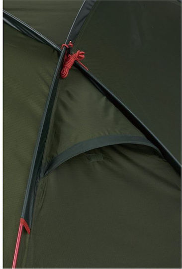 OZtrail Cradle Camping Tunnel Mountaineering Khaki with Double Cloth 4 Seasons for 3 People Waterproof 3000mm 320x200x110cm