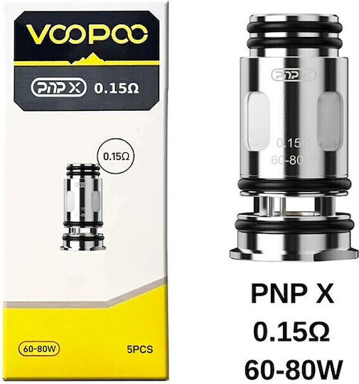Voopoo Pnp X Electronic Cigarette Resistance 0.15ohm (DL) 1pcs