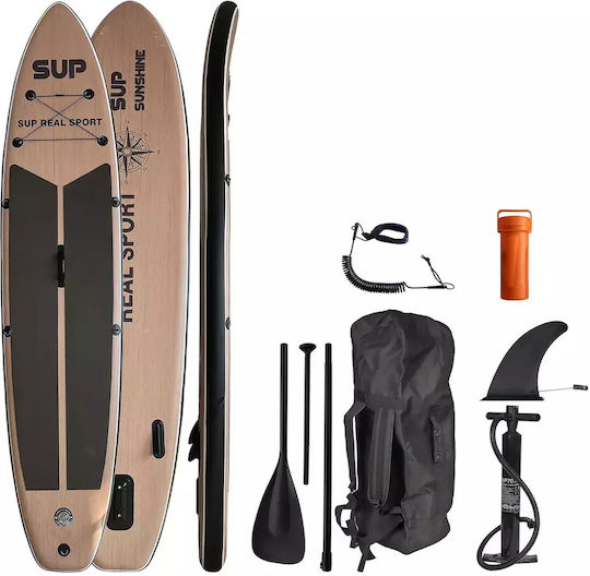 Extralink Inflatable SUP Board with Length 2.9m Brown